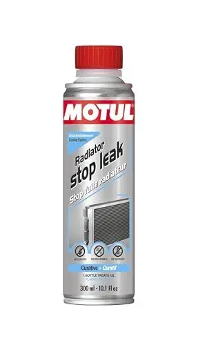 Produktbild: Motul Kühler-Dicht, Kühlmittel-Additiv gegen Kühlwasser-Verlust, Versiegelt Mikrorisse und kleine Lecks in Kühlmittel-Kreisläufen, Für alle Arten von Kühlmitteln, Radiator Stop Leak, 300 ml