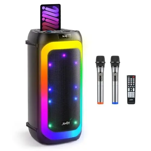 Produktbild: Moukey Karaoke Maschine für Erwachsene Dualer 6,5