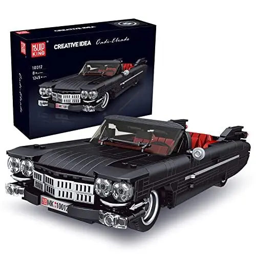 Produktbild: Mould King 10012 Technik Eldorado Car Modell, Kreativität Technologie Sportwagen Cabrio Auto Modellauto Bausatz,Designer Firas Munir Abu-Jaber Ausstellungsstück für Sammler (1245pcs)