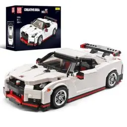 Produktbild: Mould King 13104 Technik Sportwagen Bausteine Sets, 1034 Teiles Weiß Supersportwagen Modell Spielzeug für Erwachsene und Jugendliche