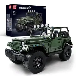 Produktbild: Mould King 13124 Technik Geländewagen Bausteine, 2096 Teile Offroader Modell Klemmbausteine für Jungen ab 12 Jahren Geburtstag (Motor)