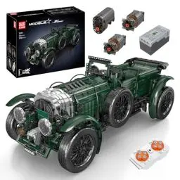Produktbild: Mould King 13191 MOC Technik ferngesteuert britischer Oldtimer Modell 1930er Blower Technologie Klemmbausteine Bausatz APP Elektrischer Oldtimer Geschenke für 8+ Jahre alte Jungen（3918+ Teile）