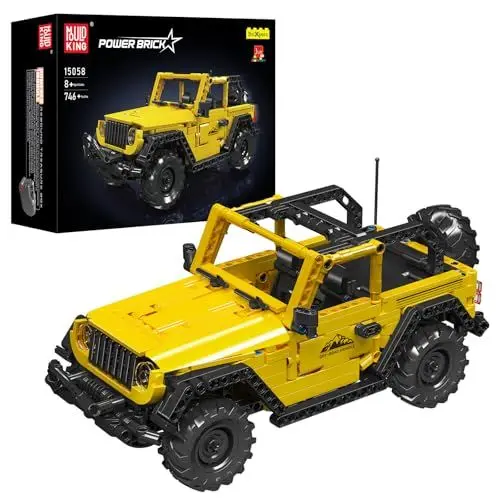 Produktbild: Mould King 15058 Technik Auto Bausteine Spielzeug Modell, 746 Teile Auto Klemmbausteine Car STEM Spielzeugm, Spielzeug für 8+ Jahre