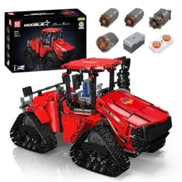 Produktbild: Mould King 18020 Technik Traktor Bauspielzeug, Ferngesteuerter Traktor mit 4 Motor Baufahrzeug Modellset, Bausteine Spielzeug Geschenke für Erwachsene und Kinder (1698 Teile)