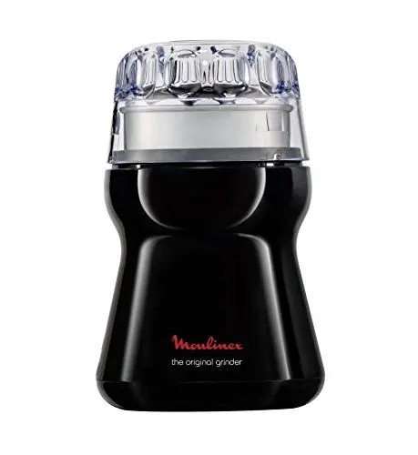 Produktbild: Moulinex ar110830 Universalmühle, für Kaffee/Gewürze/Nüsse, Schwarz, für alle Arten von Getreide, 180 W