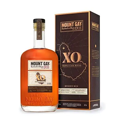 Produktbild: Mount Gay 1703 XO Triple Cask Blend 43% Vol. 0,7l in Geschenkbox