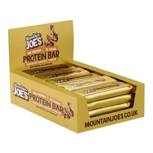 Produktbild: Mountain Joe's Protein Bar (12x55g) Chocolate Hazelnut