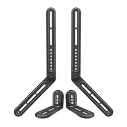 Produktbild: Mounting Dream Soundbar Halterung Universal Soundbar-TV-Halterung für die Montage über/unter TV, für Soundbar bis zu 6.8kg, mit Abnehmbarer Langer Verlängerungsplatten und L-förmige Halter, MD5420-03