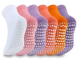 Produktbild: Mowenti Stoppersocken Kinder Antirutschsocken 6 Paar ABS Baby Socken Jungen Mädchen Kleinkind Krabbelsocken Lange
