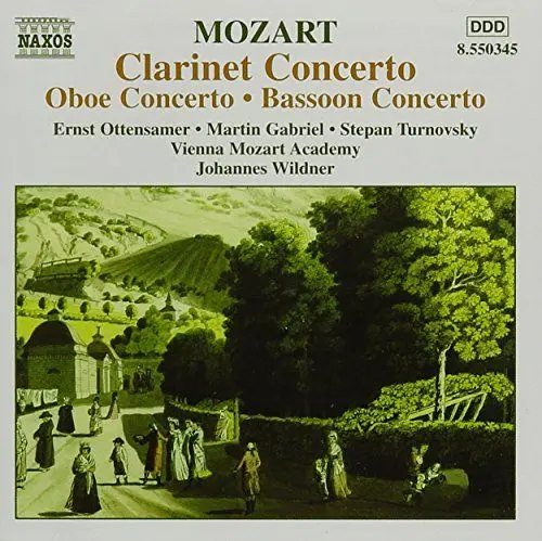 Produktbild: Mozart Oboen-, Fagott und Klarinettenkonzerte