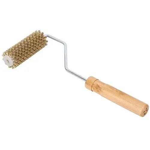 Produktbild: MOZUO Fiberglas-Roller mit Holzgriff, Blasenroller aus Fiberglas zum sanften Verdichten von Beschichtungen und Austreiben von Blasen