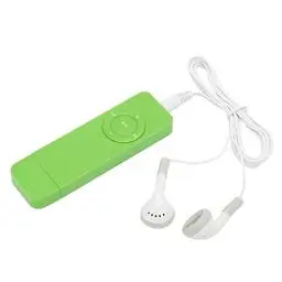Produktbild: MP3-Player, MP3-Musik-Player, Tragbarer HiFi-SoundDigitalmusik-Player. Eingebauter 180-mAh, Unterstützt Bis zu 64 GB (Grün)