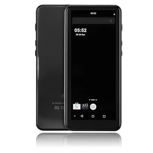 Produktbild: MP3-Player mit Bluetooth und WLAN, 4-Zoll-Touchscreen-MP4-MP3-Player, Tragbarer HiFi-Sound-Digital-Audio-Player mit Lautsprecher, Digitale Musik-Player-Geschenke, 2 GB + 16 GB (Schwarz)