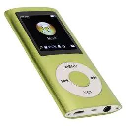 Produktbild: MP3-Player/MP4-Player, MP4-Musikplayer Unterstützt Bis zu 64 GB TF-Karte, Digitaler 1,8-Zoll-LCD-Bildschirm, Tragbarer HiFi-Musikplayer mit Verlustfreiem Sound und Lautsprecher(Grün)