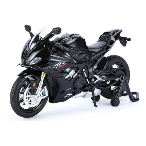 Produktbild: MPODYTSF Maßstabgetreues Modell Für BMW S1000RR 1/12 Motorradmodell Aus Druckgussmetall, Sammlerstück