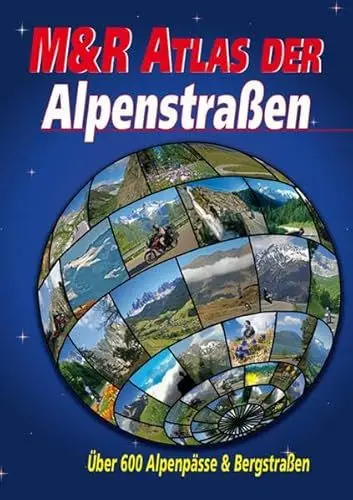 Produktbild: M&R Atlas der Alpenstraßen: Über 600 Alpenpässe & Bergstraßen