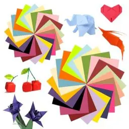 Produktbild: Mr Cozy Origami Papier 20x20 15x15 Buntpapier - 200 Blatt Faltpapier in 20 Farben - Quadratisches Papier Doppelseitig Buntes Papier für Kinder Erwachsene Kunst & Handwerk - 20 x 20cm &15 x 15cm