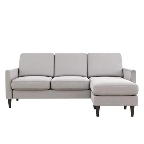 Produktbild: Mr. Kate Winston Wendesofa aus hellgrauem Leinen