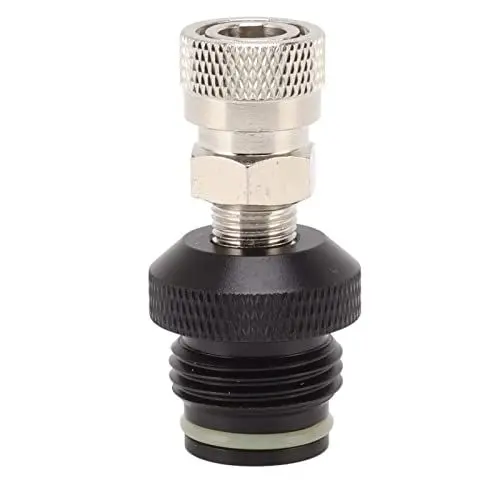Produktbild: Mrisata CO2-Tank-Innenadapter, Auslaufsicher, Edelstahl, Aluminiumlegierung, 8 Mm, 14-Schlauch-Schnellkupplung, Innengewinde, CO2-Tank-Innenadapter, Schnellverbindung, Innengewinde