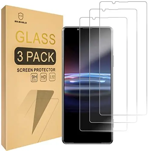 Produktbild: Mr.Shield Schutzfolie Kompatibel mit Sony Xperia PRO-I (3 Stück) Schutzglas Schutzglasfolie 9H Härte, HD Klare Displayschutzfolie