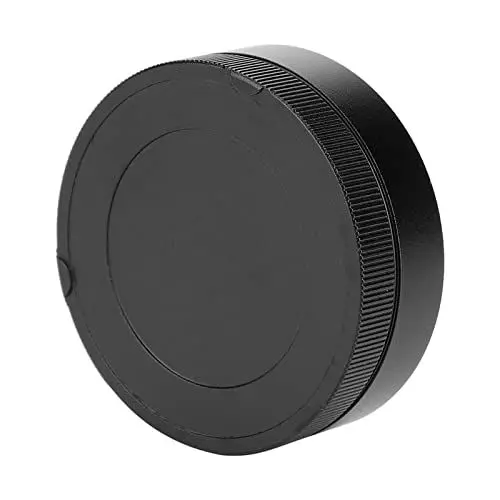 Produktbild: M-Rücklinsen-Metallschutz, Hochwertige Legierung, Schützt Wasser, Staub, Kratzer, M-Mount-Kameraobjektive, Fotografie-Zubehör, Schwarz (Black)