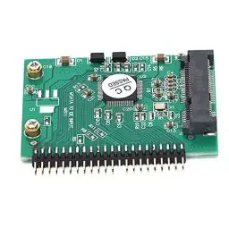 Produktbild: MSATA SSD auf 44 Pin IDE Adapterkarte, 1,8 Zoll Konverter PCIe SSD Festplattenadapter Laufwerkskarte Festplatte Computerzubehör für Laptop
