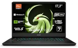 Produktbild: MSI Alpha 17, Gaming Laptop, 17,3