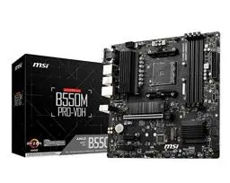 Produktbild: MSI B550M PRO-VDH (MATX Sockel AM4, AMD B550, 4 x DDR4, 1 x PCI Express 3.0 16x)