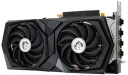 Produktbild: MSI GeForce 3050 Gaming X 8G Gaming Grafikkarte - NVIDIA RTX 3050, 8 GB DDR6 Speicher