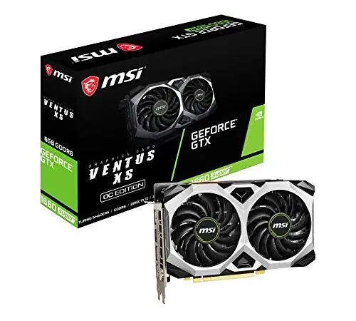 Produktbild: MSI GeForce GTX 1660 SUPER VENTUS XS OC