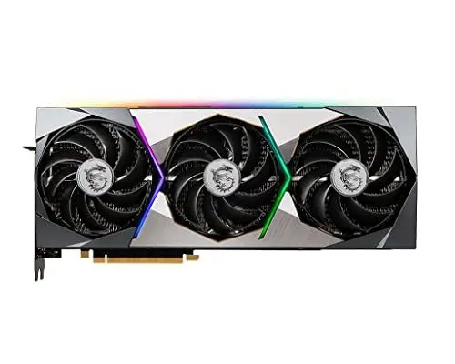 Produktbild: MSI GeForce RTX 3070 SUPRIM X 8G Gaming Grafikkarte - RTX 3070, 8GB GDDR6X, PCI Express Gen 4, DisplayPort v1.4a, HDMI 2.1, 4K Auflösung, Ray Tracing