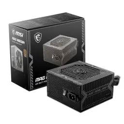 Produktbild: MSI MAG A650BN Netzteil, EU-Stecker - 650W, 80 Plus Bronze zertifiziert, ATX-Netzteil, 12V Single-Rail, DC/DC-Spannungswandler-Design, 120mm Lüfter - 5 Jahre Garantie