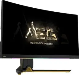 Produktbild: MSI MEG 342C QD-OLED 34 Zoll UWQHD Curved Gaming Monitor - 1800R, 3440 x 1440 Quantum Dot OLED Panel, 175Hz / 0.03ms, 99.3% DCI-P3, ΔE≤2, DisplayHDR True Black 400, KVM, DP 1.4a, HDMI 2.1, USB Type-C