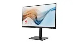 Produktbild: MSI Modern MD241PDE 24 Zoll Business Monitor, FHD (1920x1080), 75 Hz, IPS Panel, USB-C, Schwarz
