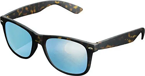 Produktbild: MSTRDS Likoma Mirror Unisex Sonnenbrille Für Damen und Herren mit verspiegelten Gläsern, amber/blue