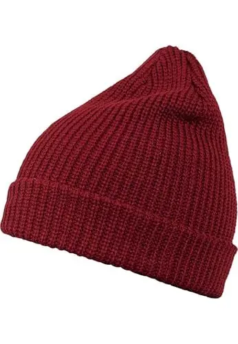 Produktbild: MSTRDS Unisex Fisherman Beanie II one Size Maroon