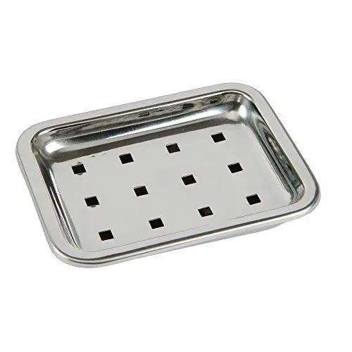 Produktbild: MSV 141266 Seifenschale Seifenablage Edelstahl Cordoba, Silver