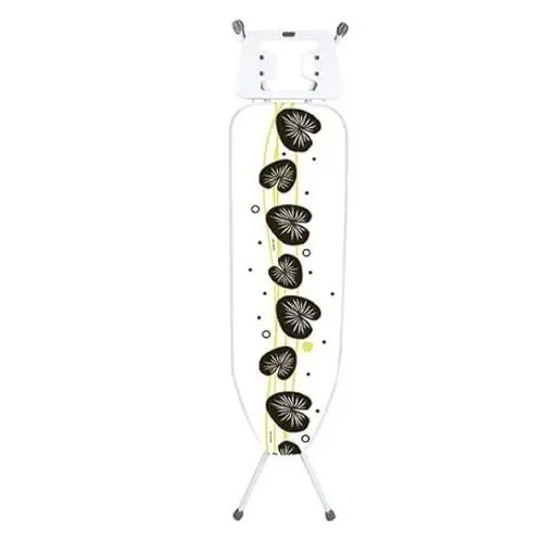 Produktbild: MSV Bügeltisch Eco, Metall, Polyester, Baumwolle, Gris, 102/123 x 33 x 95 cm