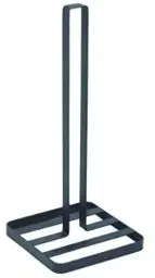 Produktbild: MSV Küchenrollenhalter Design Papierrollenhalter stehend, für die Küche, 14 x 14 x 32,5 cm, schwarz matt