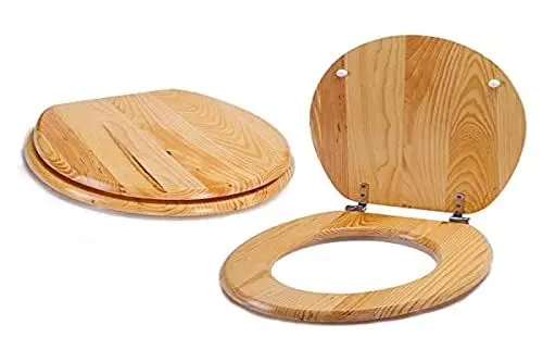 Produktbild: MSV WC Sitz Toilettendeckel Holz 