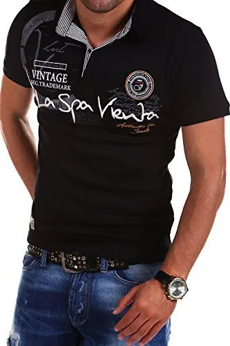 Produktbild: MT Styles Poloshirt Slim Fit SPA R-2580 (Schwarz,