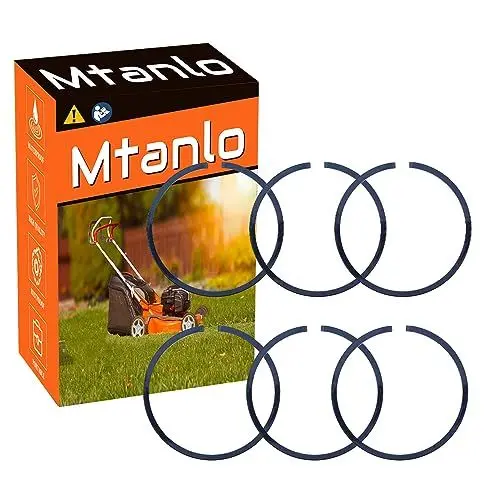 Produktbild: Mtanlo 6 Stück 35 mm x 1,5 mm Kolbenring passend für Stihl FS120 FS160 FS300 FS 120 R BT120C
