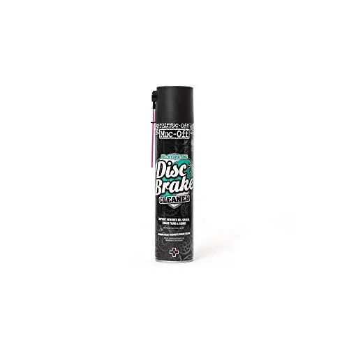 Produktbild: Muc Off Disc Brake Cleaner Fahrradreiniger, 400 ml- Hochwirksamer, Schnell Trocknender Fahrrad Bremsenreiniger - Bremsenreiniger Spray Pflegt und Befeuchtet Scheibenbremsbeläge und Rotoren
