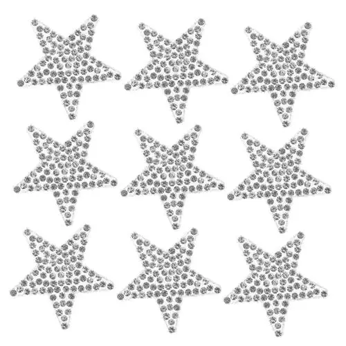Produktbild: MUCKLILY Stern Fahrzeug Aufkleber Set 10 Stücke Auto Dekorative Aufkleber Strass Auto Aufkleber Auto Aufkleber Auto Aufkleber