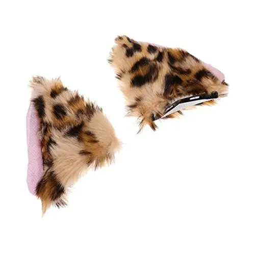 Produktbild: MUCKLILY 1 Paar Katzenohren Haarnadel Haarschmuck Für Damen Haarschmuck Für Frauen Abschlussball Baby Kleidung Halloween-cosplay-zubehör Haarspangen Mit Katzenohren Halloween-ohr-haarspange