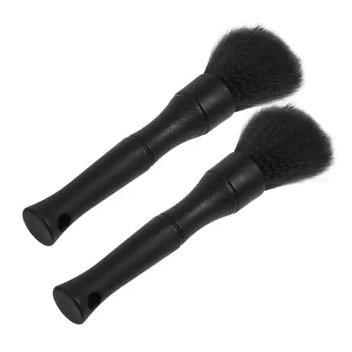 Produktbild: MUCKLILY 2-teiliges Weiches Auto-innenreinigungsbürsten-Detailing-bürsten-Set Autowaschbürste Autozubehör Pp-abs-Material Auto-Detailing-kit