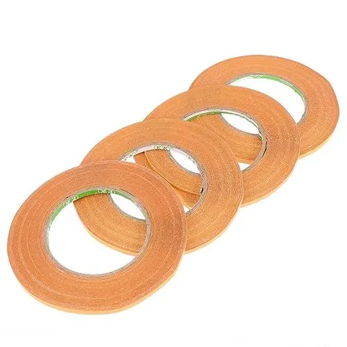 Produktbild: MUCKLILY Stark Klebendes Doppelseitiges Klebeband 5 Mm 4 Rollen Für Die Reparatur Von Teppichböden Versiegelung Gelb