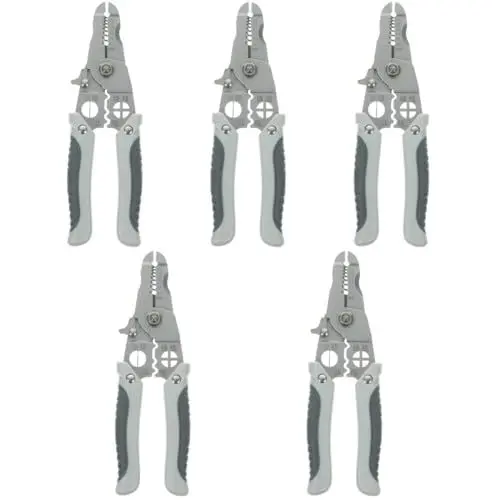 Produktbild: MUCKLILY 5St wiremag puller power tools Drahtschneider elektrowerkzeuge elektriker werkzeug Kabel Stecker automatischer Draht Bausatz Abisolierzange für Kupferdraht Kupferabstreifer Gummi
