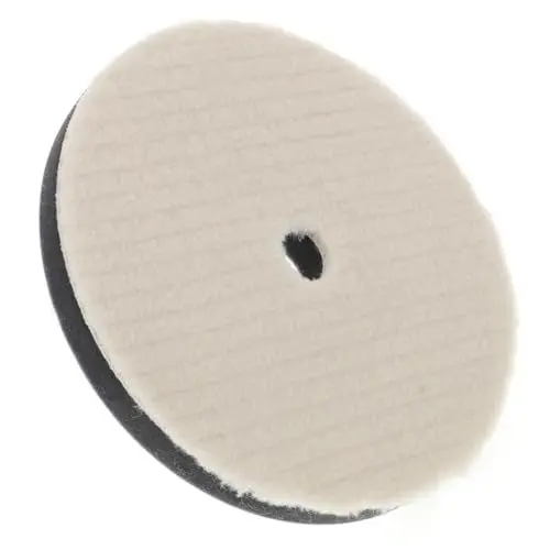 Produktbild: MUCKLILY Wool Polishing Pad Für Auto Waschbare Buffing Pad Für Poliermaschine Effizientes Polierset Für Motorräder Und