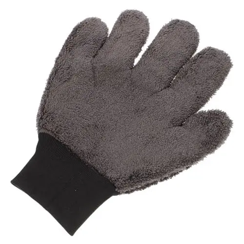 Produktbild: MUCKLILY Autowaschhandschuh - Doppelseitiger Handschuh Zur Autoreinigung Autohandschuh
